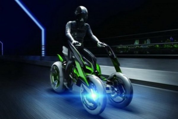 Kawasaki prezintă la Tokyo motocicleta care se transformă